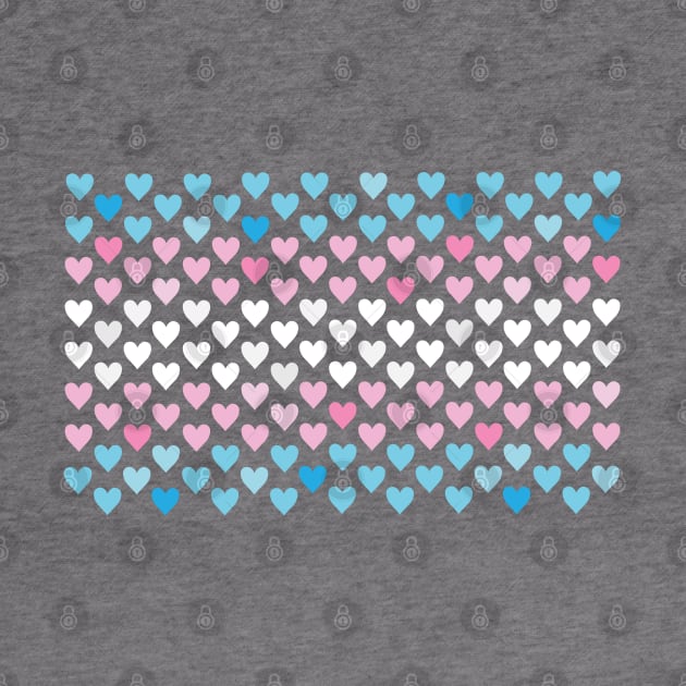 Transgender Pride Hearts by CKline